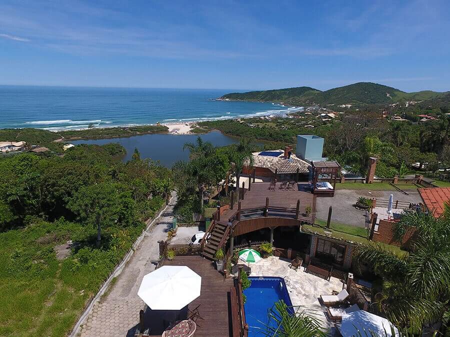 Melhor pousada na Praia do Rosa